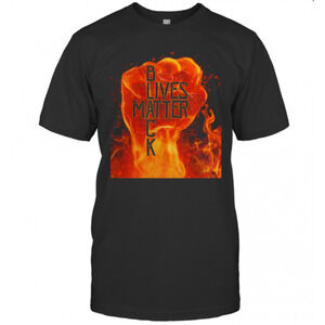 Black Lives Matter Fire Fist T-Shirt